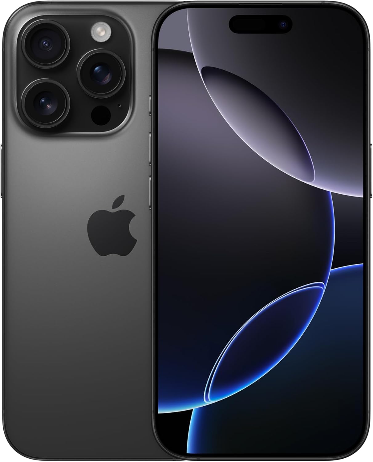 Apple iPhone 16 Pro 128 GB: 5G Mobile phone with Camera Control, 4K 120 fps Dolby Vision and a Huge Leap in Battery Life. Works with AirPods; Black Titanium