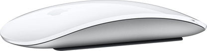 Apple Magic Mouse: Bluetooth, rechargeable. Works with Mac or iPad; White, Multi-Touch surface