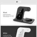 3 in 1 Wireless Charger Stand Pad For iPhone 14 13 12 11 X Max Foldable Fast Charging Station Dock For IWatch 8 7 SE AirPods Pro