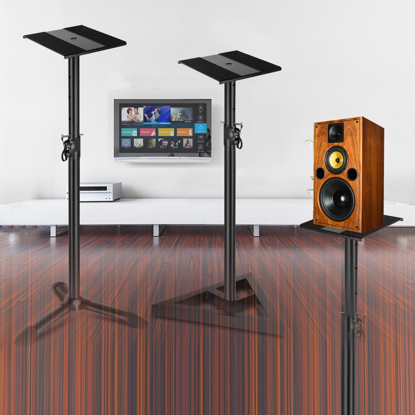 Monitor Surround 4-inch 5-inch 6-inch 8-inch Recording Studio Desk Rack All-metal Speaker Floor Stand