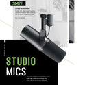 SM7B Studio Moving Coil Microphone Professional Recording Microphone